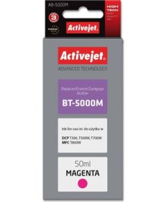 Activejet AB-5000M ink (replacement for Brother BT-5000M; Supreme; 50 ml; magenta)
