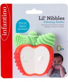 INFANTINO Lil´ nibbles Vibrējošais zobgrauznis - ābols