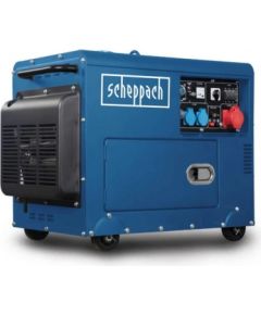 Ģenerators Scheppach SG5200D; 5,5 kW; dīzeļdegviela + eļļa