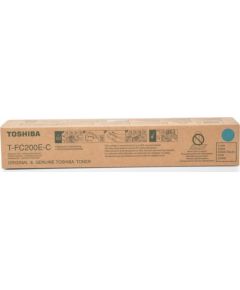 Toner Toshiba T-FC200E Cyan Oryginał  (6AJ00000119)