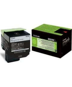 Toner Lexmark 80C2XK0 Black Oryginał  (80C2XK0)