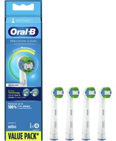 BRAUN el.zobu birstes uzgalis,  4 gab - EB 20RB-4 Uzgaļi elektriskajām zobu birstēm