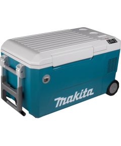 Uzlādējams pārtikas ledusskapis-sildītājs Makita CW002GZ; 18-40 V (bez akumulatora un lādētāja)
