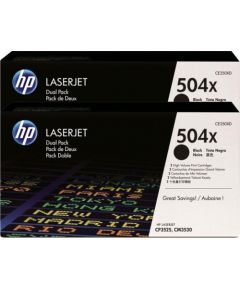 Toner HP 504X Black Oryginał  (CE250XD)