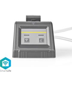 Viedais ūdens sūknis 5V DC micro-USB vai 4xAA baterijas, 0.3bar., caurules Ø1/4", IPX3, Wi-Fi , Nedis Smart Life