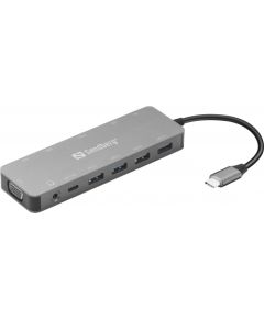 Sandberg 136-45 USB-C 13-in-1 Travel Dock