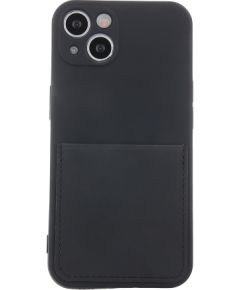 Fusion Card Case прочный силиконовый чехол для Samsung A536 Galaxy A53 5G черный
