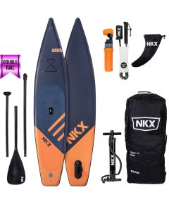 SUP dēlis NKX Flash Black 12'2 Papaya Navy