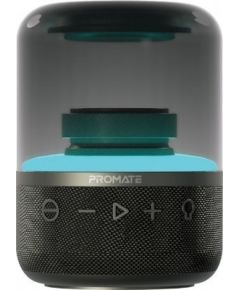 PROMATE Glitz LumiSound® 360° Surround Portatīvais Bezvadu Bluetooth Skaļrunis