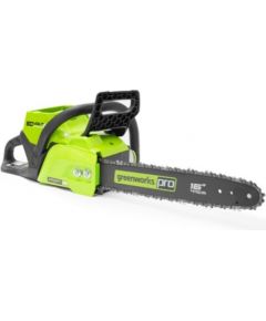 Ķēdes zāģis Greenworks GD60CS40; 60 V; 40 cm sliede (bez akumulatora un lādētāja)