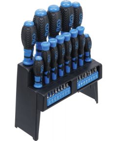 Bgs Technic Screwdriver Set+Bit in a Plastic Stand 29pc