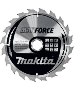 Griešanas disks kokam Makita MakForce; 230x2,3x30 mm; Z24; 20°