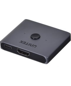 UNITEK SWITCH HDMI BIDIRECTIONAL 2.1 8K 2IN1OUT