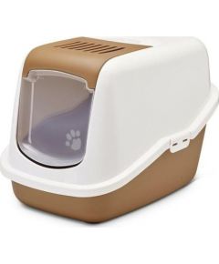 Savic Nestor Litter Box Brown kaķu pakaišu kaste