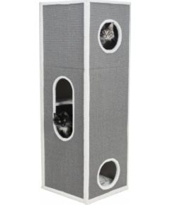 Trixie Stefano XXL, wieża, dla dużych kotów, szara/jasnoszara, sizal/plusz, 178 cm