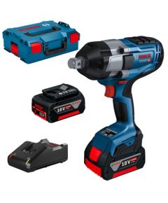 Bosch GDS 18V-1050 H BITURBO; 18 V; 2x5,0 Ah akum. Triecienatslēga