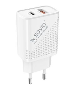 SAVIO LA-04 USB Type A & Type C Quick Charge Power Delivery 3.0 Indoor