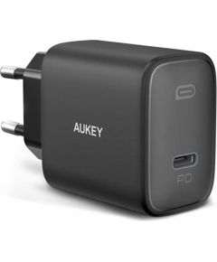 AUKEY PA-F1S Swift mobile device charger Black 1xUSB C Power Delivery 3.0 20W 3A