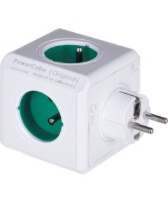 Allocacoc PowerCube Original (E) power extension 5 AC outlet(s) Green,White