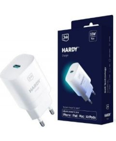 3MK  
       Apple  
       3mk Hardy Charger 33W 
     White