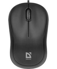 Defender MOUSE PATCH MS-759 BLACK OPTICAL 1000dpi 3P