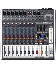 Behringer X1222USB audio mixer 4 channels