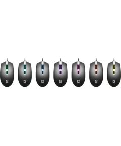 MOUSE DEFENDER DOT MB-986 OPTICAL 7 COLORS 1000dpi 4P