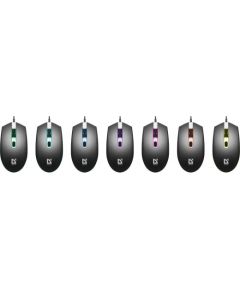 MOUSE DEFENDER DOT MB-986 OPTICAL 7 COLORS 1000dpi 4P