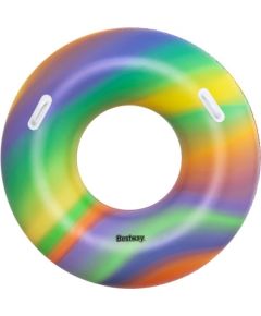 Peldamrīks d119cm Bestway Rainbow Swim Tube