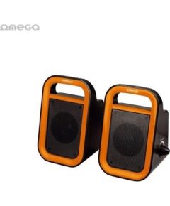 Omega OG119BO Стерео Колонки для ПК 2x 3W с 3.5mm Audio / USB Питанием
