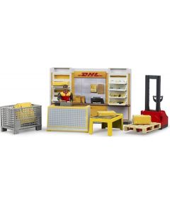 Bruder bworld DHL parcel shop, play building