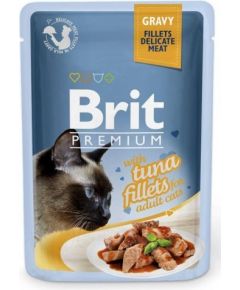 BRIT Premium Gravy Tuna - wet cat food - 85g