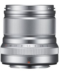 Fujifilm Fujinon XF 50 мм f/2 R WR объектив, серебристый