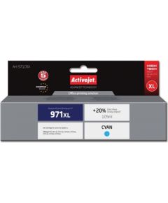 Activejet AH-971CRX ink (replacement for HP 971XL CN626AE; Premium; 100 ml; cyan)