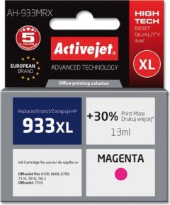 Activejet AH-933MRX ink (replacement for HP 933XL CN055AE; Premium; 13 ml; magenta)