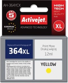 Activejet AH-364YCX ink (replacement for HP 364XL CB325EE; Premium; 12 ml; yelllow