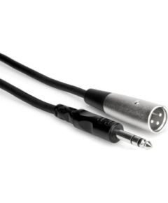 Hosa Technology STX-105M audio cable 1.52 m XLR (3-pin) 6.35mm TRS Black
