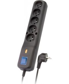 LESTAR LV 530W power extension 1.5 m 230 AC outlet(s) Indoor Black