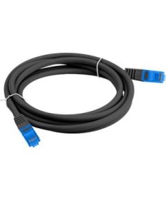 LANBERG PATCHCORD S/FTP CAT.6A 2M BLACK LSZH