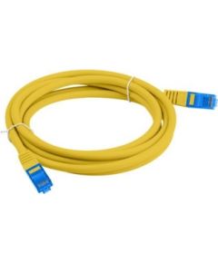 LANBERG PATCHCORD S/FTP CAT.6A 1M YELLOW LSZH