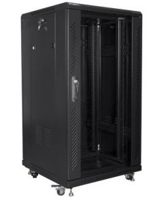 LANBERG FREE-STANDING 19" RACK CABINET 22U 600X600 BLACK