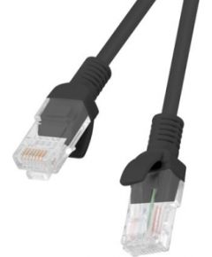 LANBERG PATCHCORD UTP CAT.5E 1.5M BLACK PCU5-10CC-0150-BK