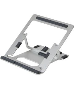 POUT EYES 3 ANGLE Aluminum portable laptop stand silver