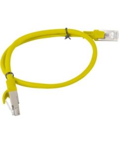 LANBERG PATCHCORD UTP CAT.5E 0.5M YELLOW PCU5-10CC-0050-S