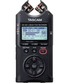 Tascam DR-40X dictaphone Flash card Black