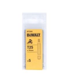 DeWALT 70mm Torx uzgalis T25 x 5