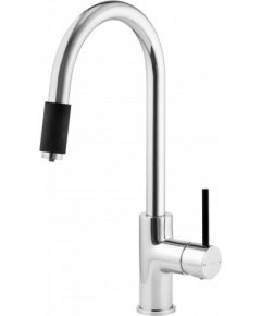 KITCHEN MIXER WITH SWIVEL SPOUT AND CONNECTION TO WATER FILTER DEANTE CHROME ASTER