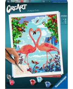 RAVENSBURGER CreArt Flamingos in Love