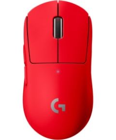 LOGITECH PRO X SUPERLIGHT Wireless Gaming Mouse - RED - 2.4GHZ- EER2-933 - #933