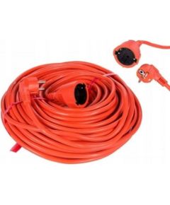 VERTEX PZO50M Retractable extension cable 50 m 3x2,5 mm Orange